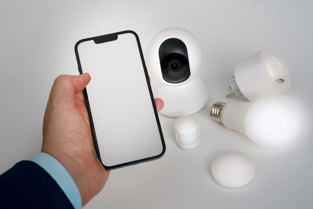 Controlling smart home devices and automation from a phone